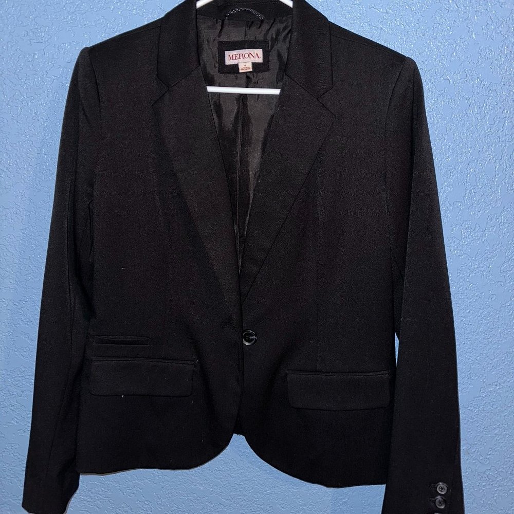Merona Black Blazer